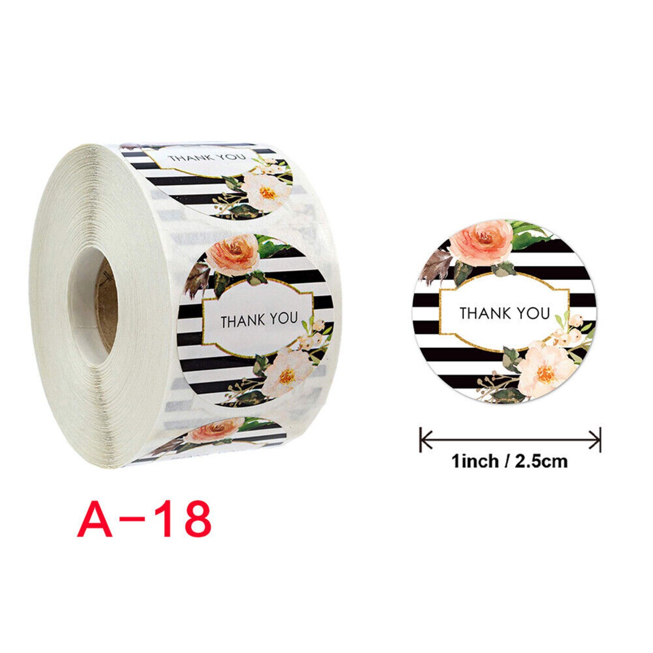 Kitcheniva 500 Pcs Thank You Stickers For Paper Bags Envelope